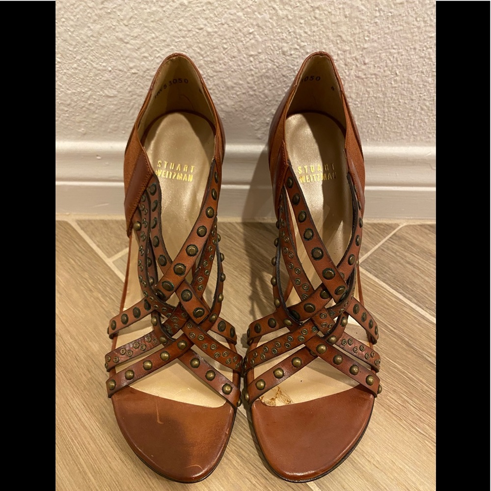New Stuart Weitzman Strappy Sandals Size 8